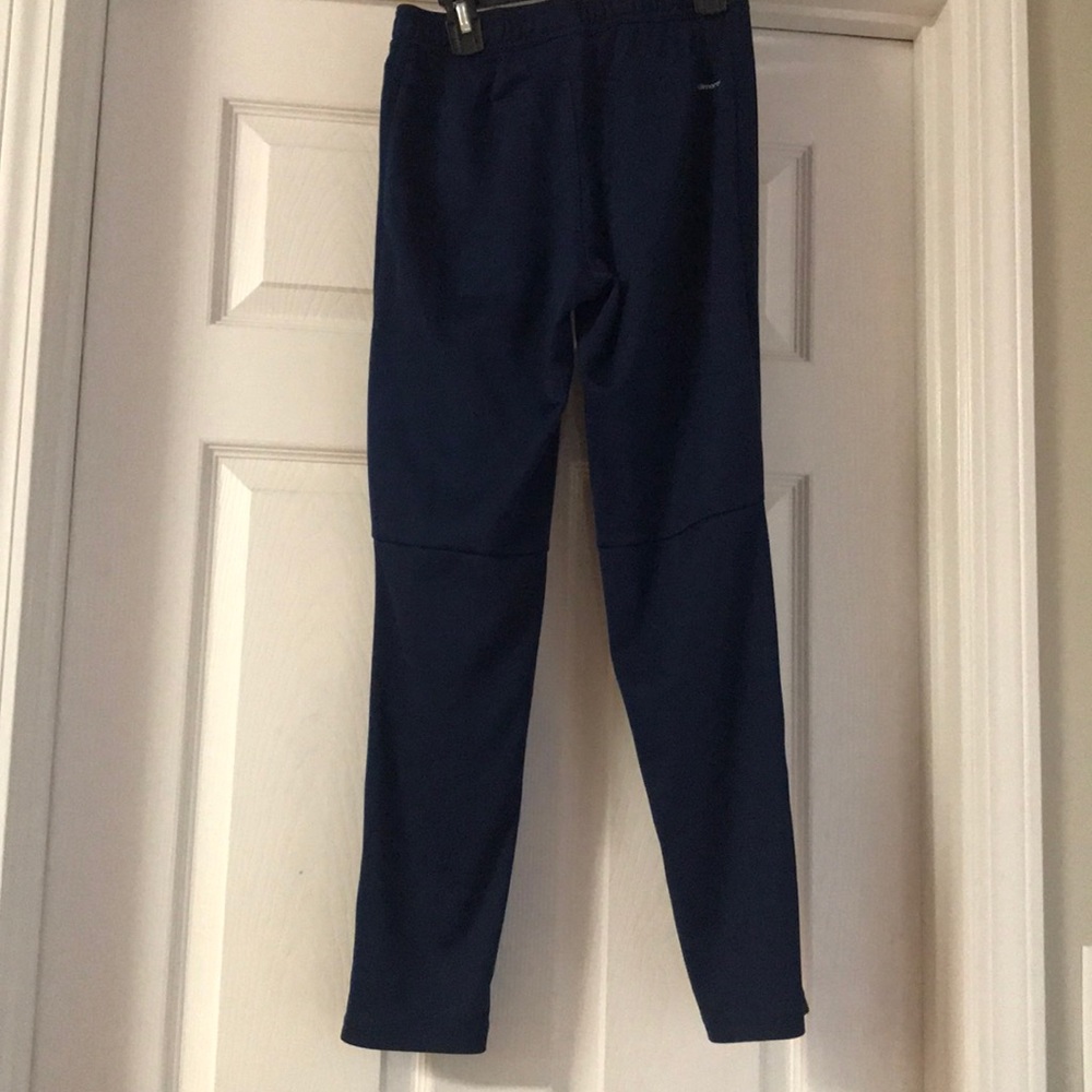 A blue on blue adidas track pants - Picture 2 of 3